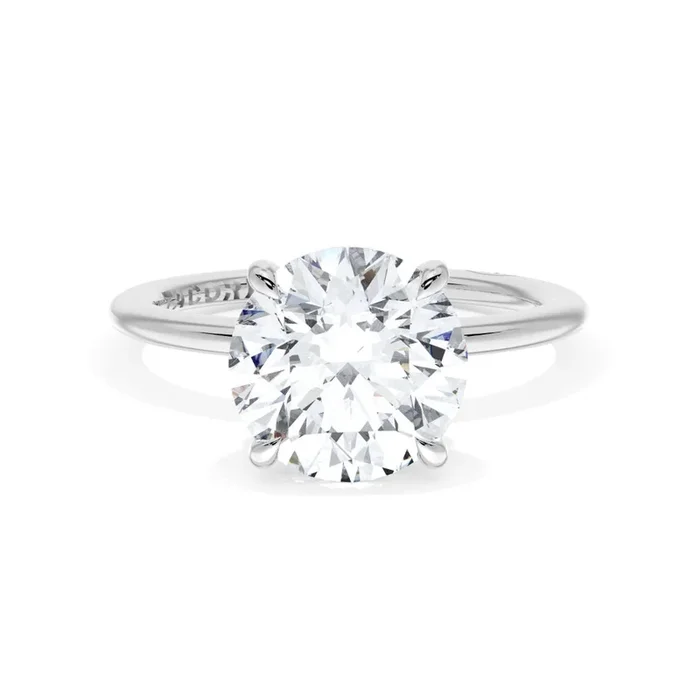 Tacori Platinum Founder’s Collection Round Solitaire Engagement Ring