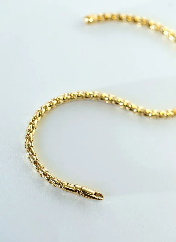 Tash 3.5mm armband 14k goud