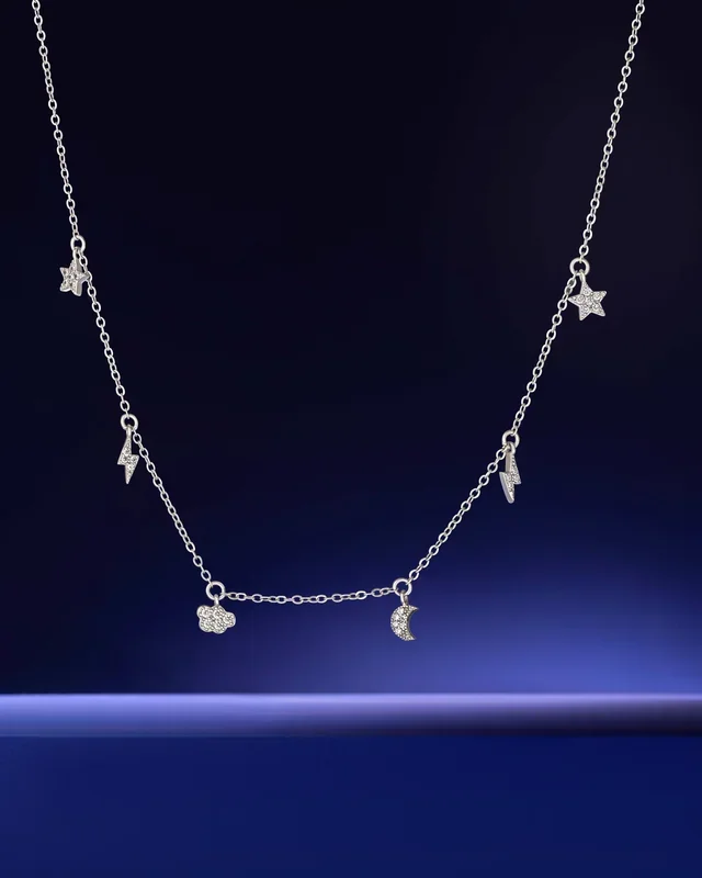 The Celestial Flow – Multiple Universal Charms Necklace