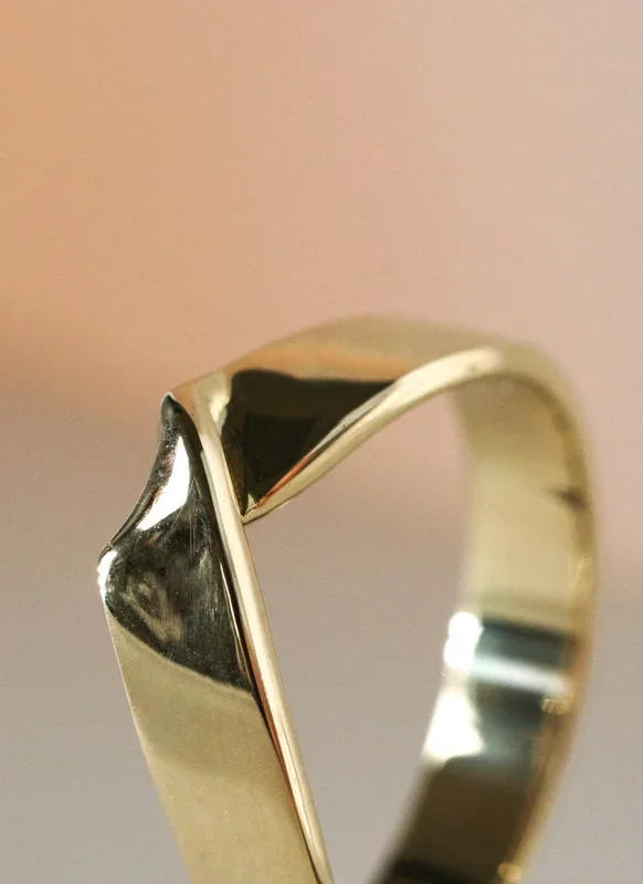 The gent archer ring 14k goud