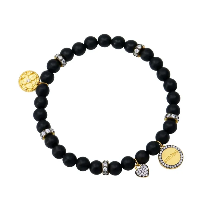 The STRONG Beaded Stretch Bracelet