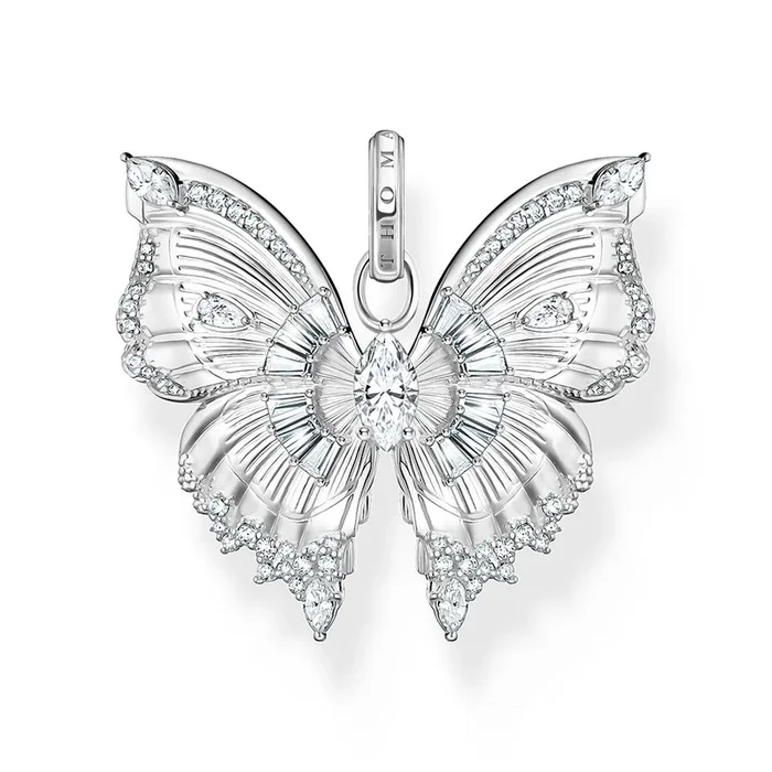 Thomas Sabo Blooming Skies Butterfly CZ Pendant
