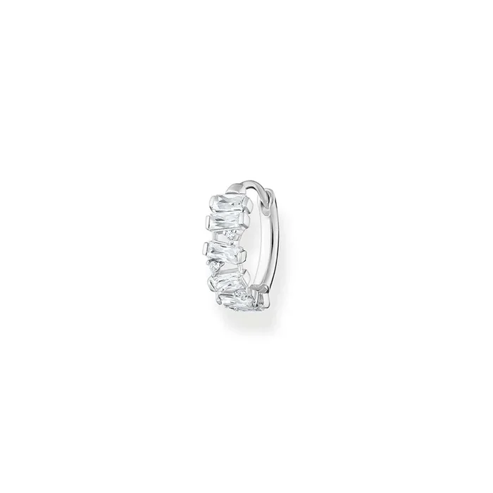 Thomas Sabo Sterling Silver Dancing Cubic Zirconia Hoop Earring * 1 Earring Only*