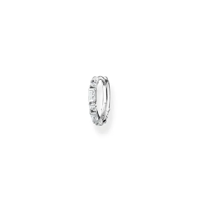 Thomas Sabo Sterling Silver Dancing CZ Single Hoop Earring * 1 Earring Only*
