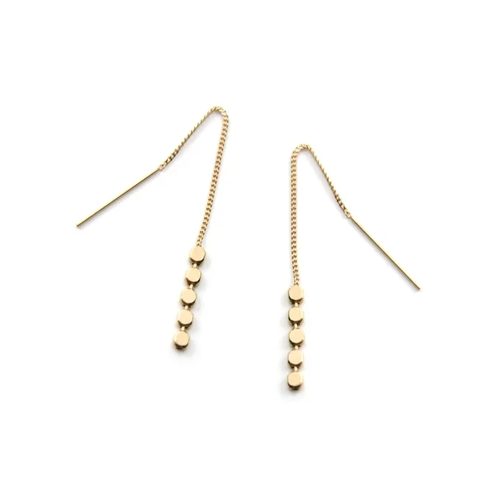Through-the-hole earrings – Nugget