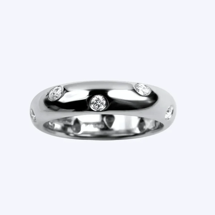 Tiffany & Co Platinum “Eloite” Diamond Band