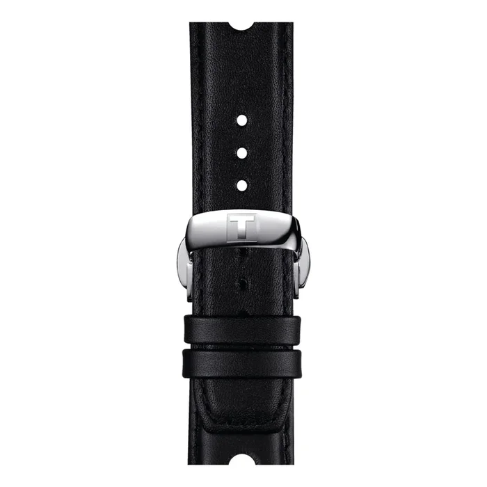 Tissot black cowhide leather strap 20 mm T852.037.163 – Lepage