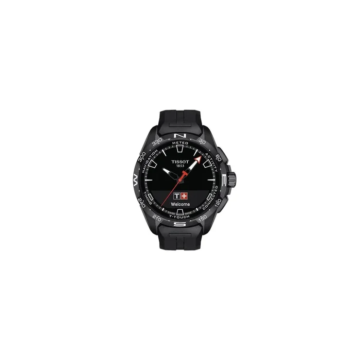 Tissot T-Touch Connect Solar black pvd watch black bracelet 47,5 mm