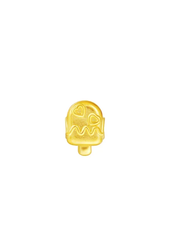 TOMEI Chomel Collection Ice Cream Charm, Yellow Gold 999