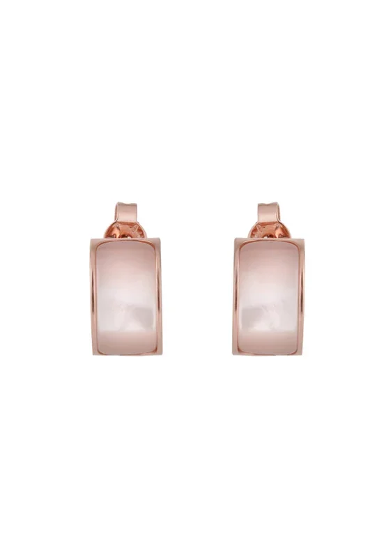 TOMEI Rouge Collection Enchanting Earrings, Rose Gold 750