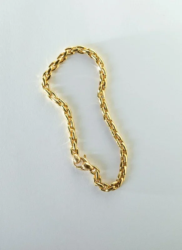 Toya 4.5mm armband 14k goud