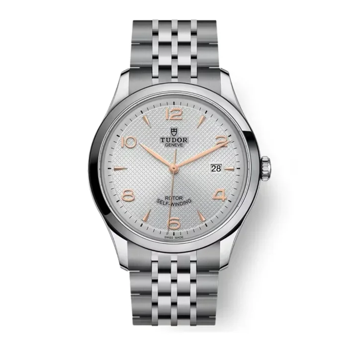 Tudor 1926 automatic watch with silver dial and 41 mm steel bracelet – Lepage