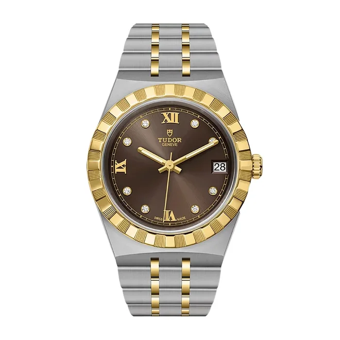 Tudor Royal automatic watch in yellow gold 34 mm M28403-0009 – Lepage