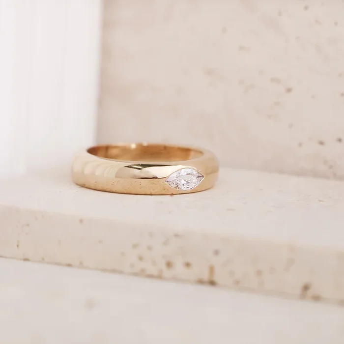 Valeska ring gold-plated