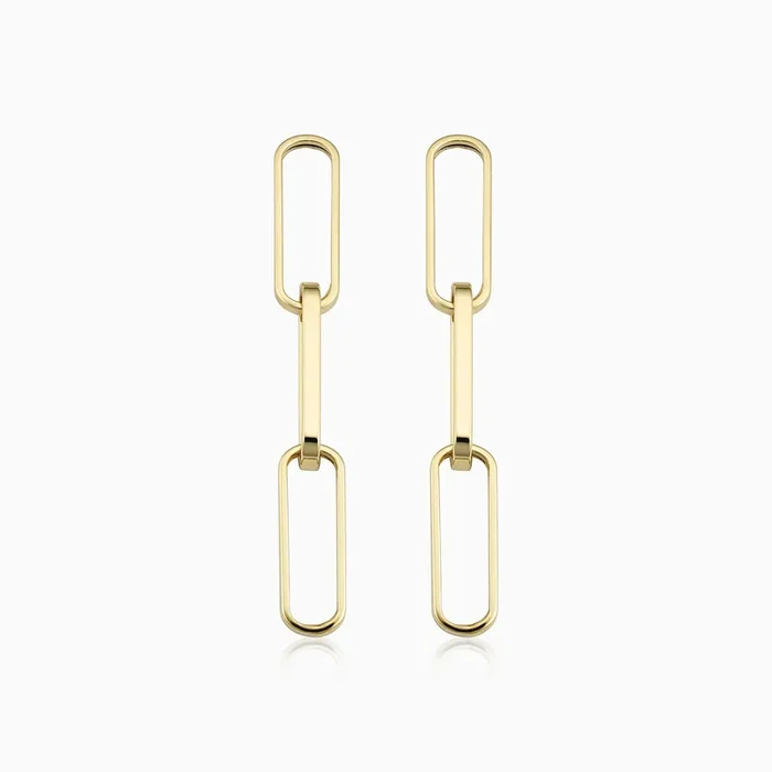 Venice Link Bold Drop Earrings