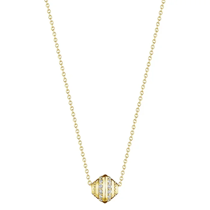 Verragio 18k Diamond Slide Bead Pendant