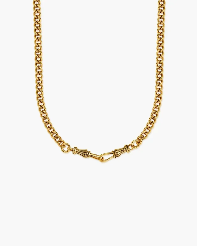 Watch Clasp Chain Necklace