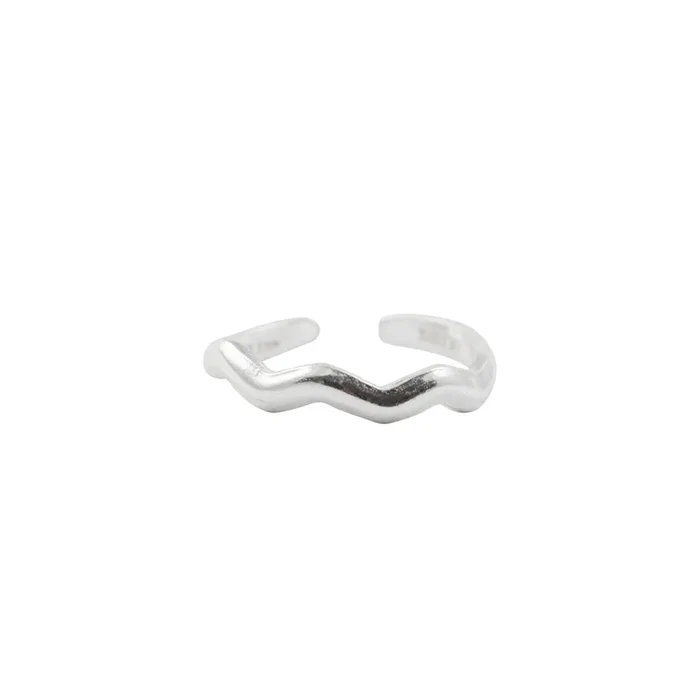 Wavy Band Toe Ring – FINAL SALE