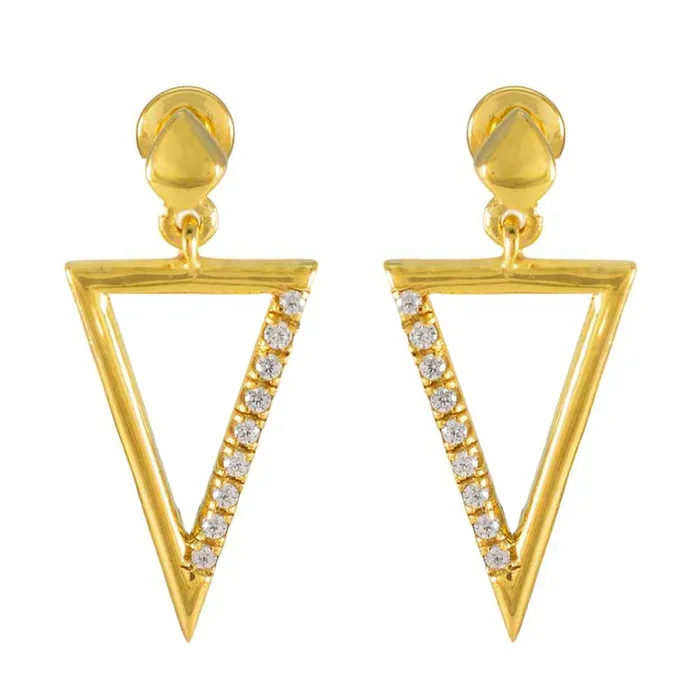 White CZ Russian Emma multiple Stud White 925 Sterling Silver Earring