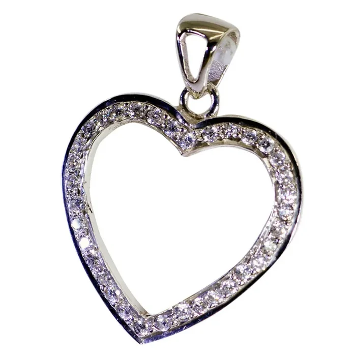 White Cz Whisper-thin Indian Sterling Silver multiple Natcha Fairytale White Pendant Jewellery