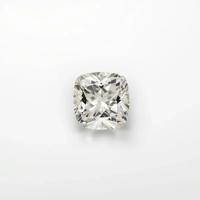 White Topaz 1PC Tiny 5×5 MM Cushion Faceted White Sparkling Semi Precious Gems
