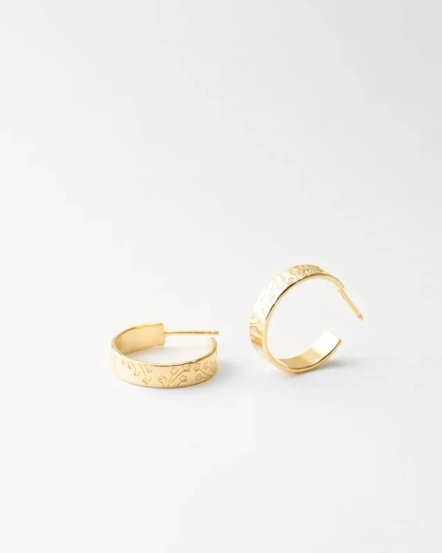 Wildflower Hoops