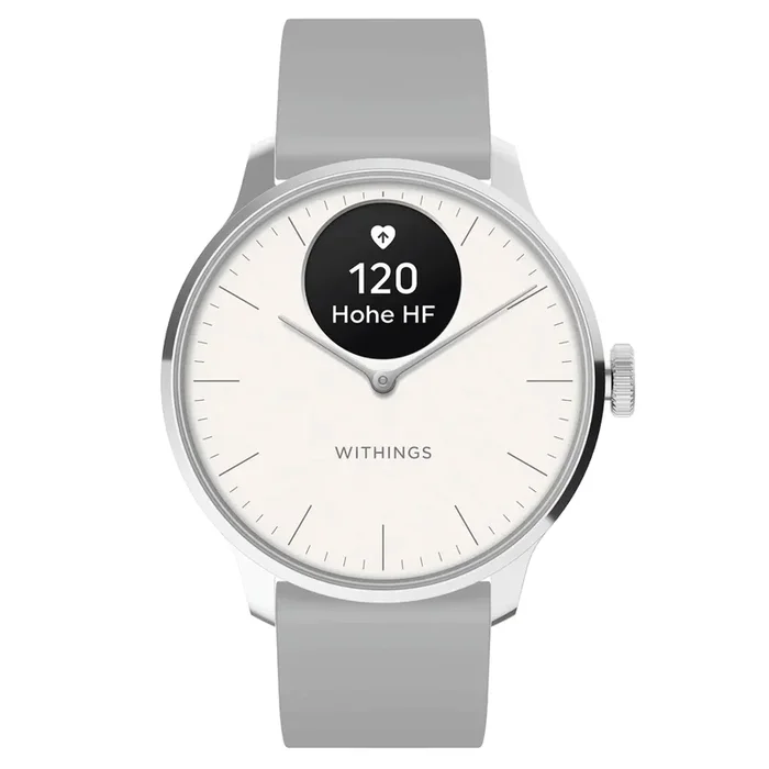 Withings ScanWatch Light White Watch 37 mm WSW L WHITE – Lepage