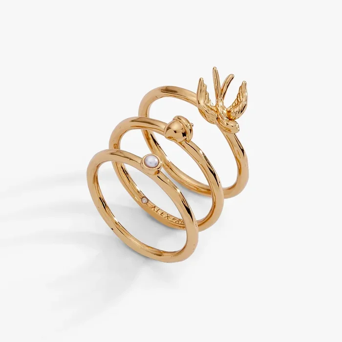 Woodland Stacking Ring Set of 3