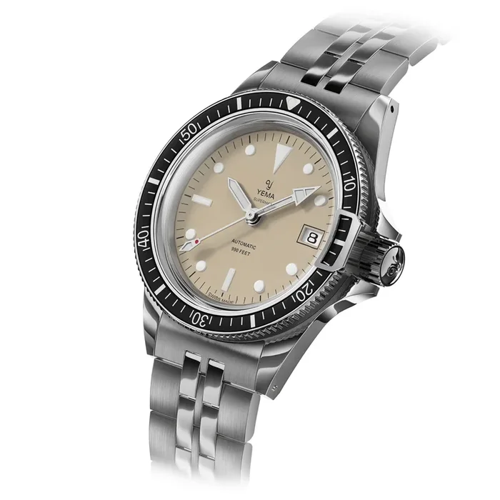Yema Superman Swiss Edition Beige 39 mm YSUP25A39-EMS – Lepage