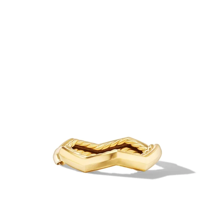 Zig Zag Stax™ Ring in 18K Yellow Gold, 3mm